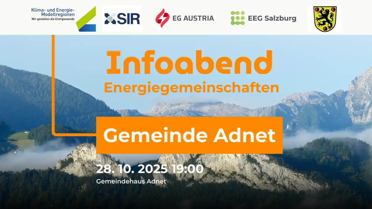 Adnet, Ankündigung Informationsabend