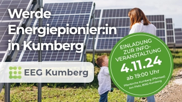 EEG Kumberg, Ankündigung Informationsabend