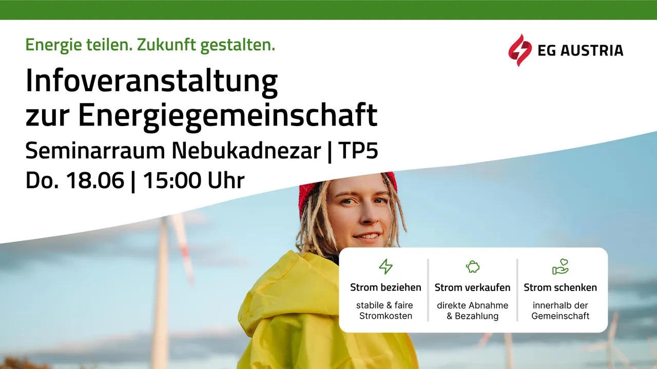 Technopark Raaba, Ankündigung Informationsveranstaltung